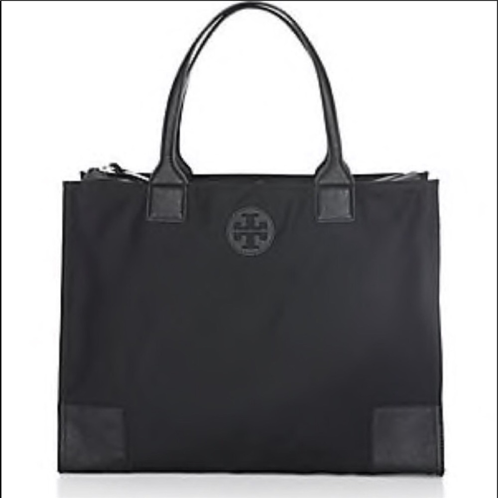 Tory Burch Ella Nylon & Saffiano Leather Tote - Picture 7 of 7